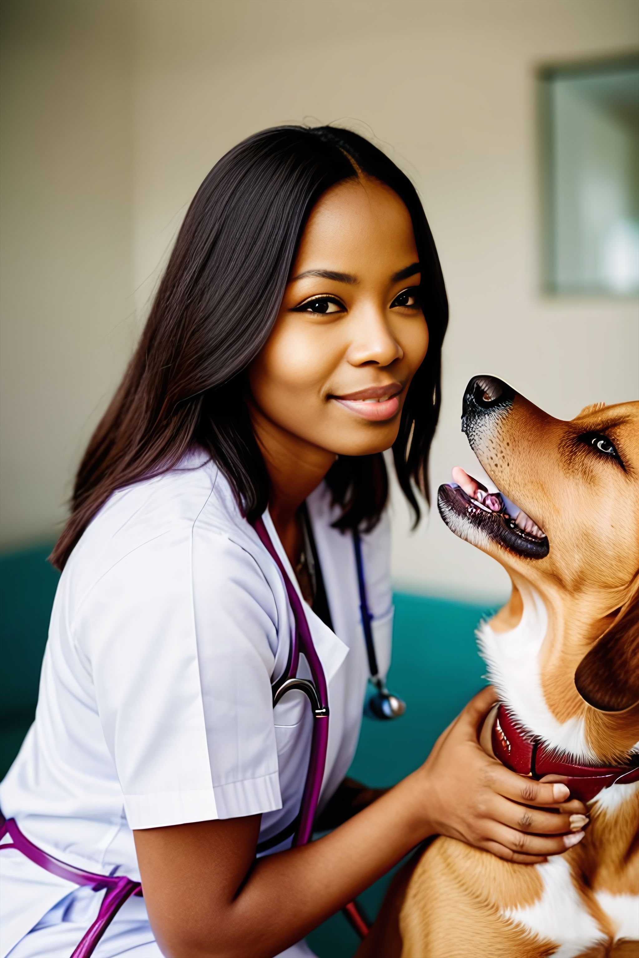 Portrait generated with Stable Diffusion.